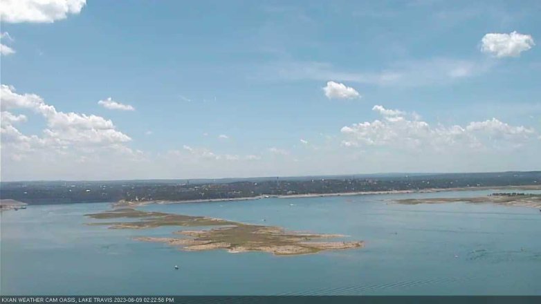Lake Travis webcam, June 9, 2023 2:25 PM CT