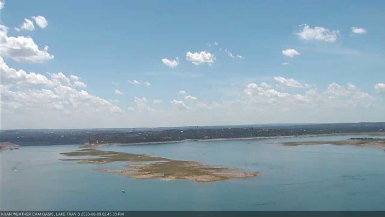 Lake Travis webcam, June 9, 2023 2:45 PM CT