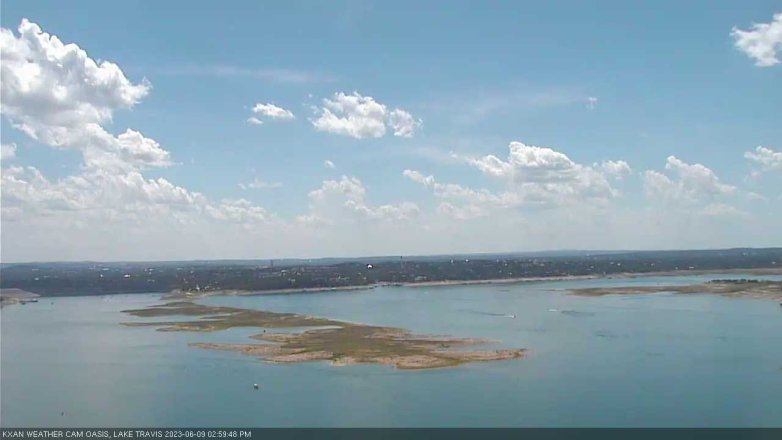 Lake Travis webcam, June 9, 2023 3:00 PM CT