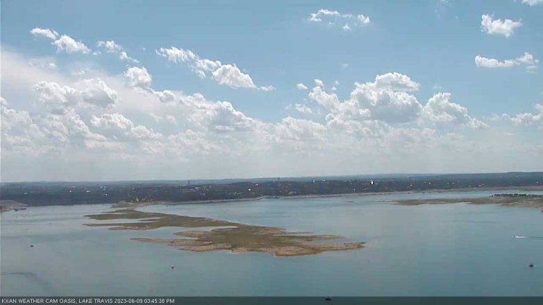Lake Travis webcam, June 9, 2023 3:45 PM CT