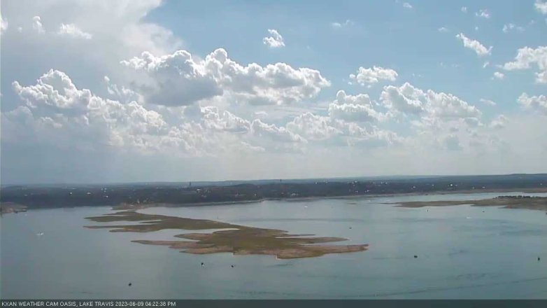 Lake Travis webcam, June 9, 2023 4:25 PM CT