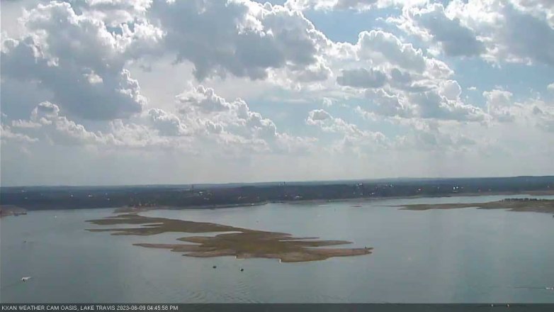 Lake Travis webcam, June 9, 2023 4:45 PM CT