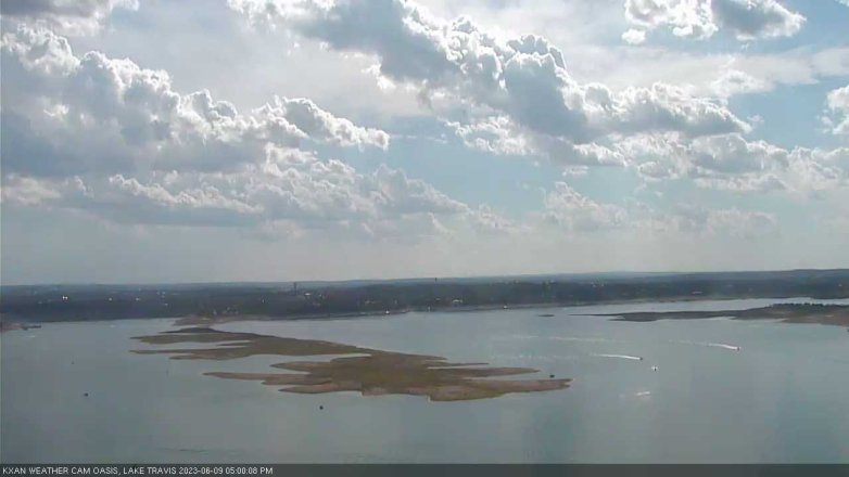 Lake Travis webcam, June 9, 2023 5:00 PM CT