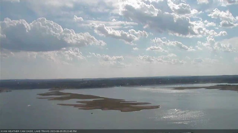 Lake Travis webcam, June 9, 2023 5:25 PM CT