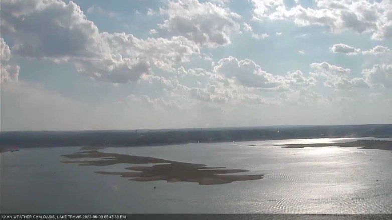Lake Travis webcam, June 9, 2023 5:45 PM CT