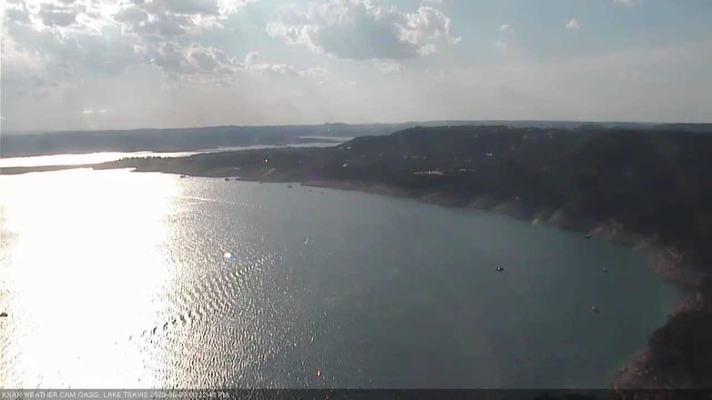 Lake Travis webcam, June 9, 2023 6:25 PM CT