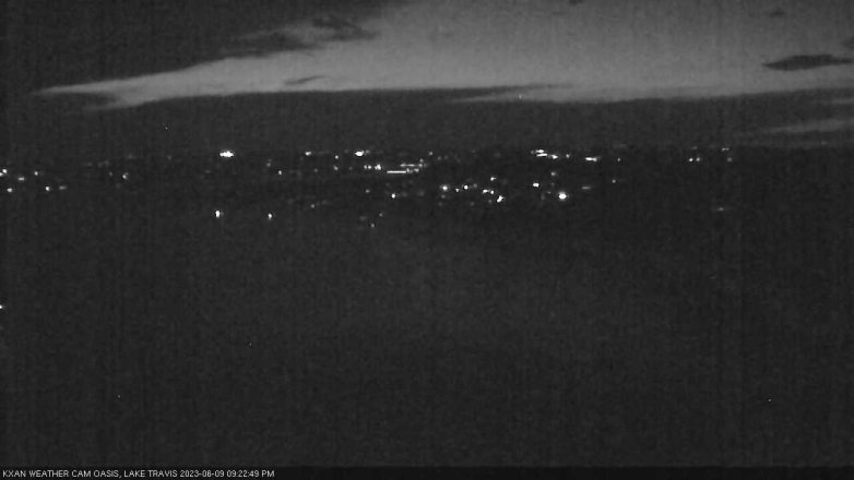 Lake Travis webcam, June 9, 2023 9:25 PM CT