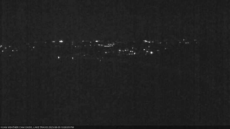Lake Travis webcam, June 9, 2023 10:00 PM CT
