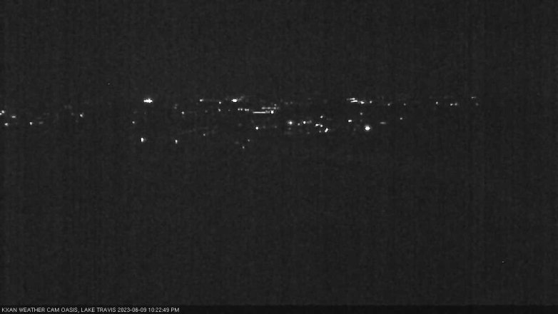 Lake Travis webcam, June 9, 2023 10:25 PM CT