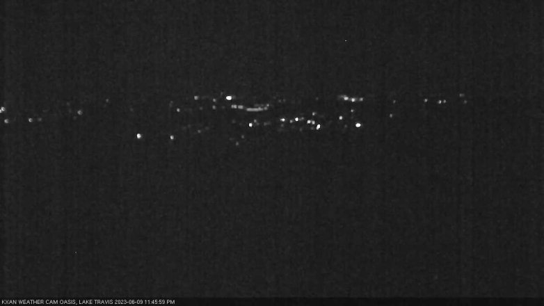 Lake Travis webcam, June 9, 2023 11:45 PM CT