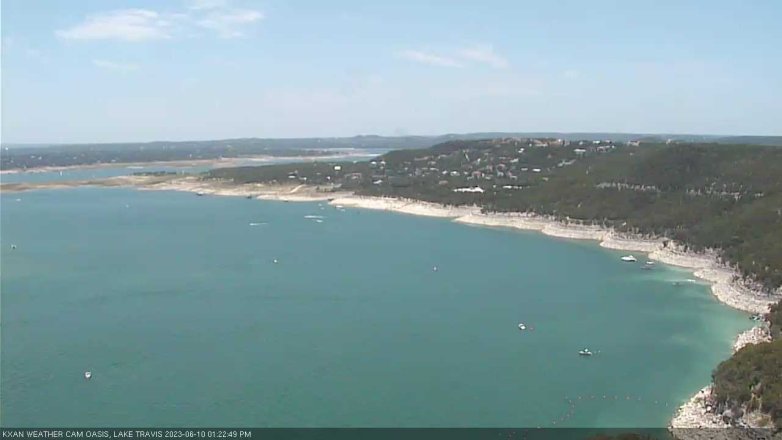 Lake Travis webcam, June 10, 2023 1:25 PM CT
