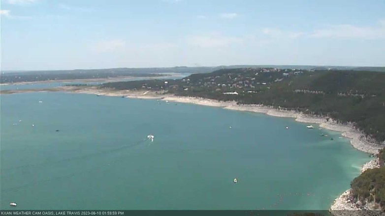 Lake Travis webcam, June 10, 2023 2:00 PM CT