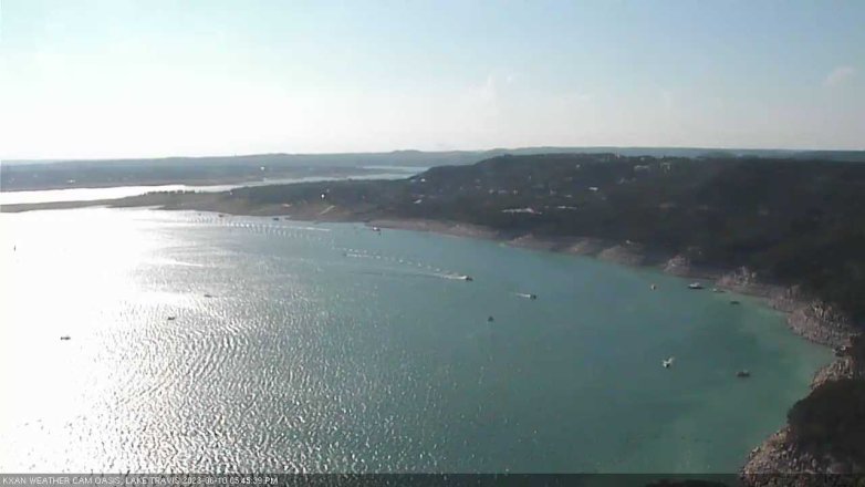 Lake Travis webcam, June 10, 2023 5:45 PM CT