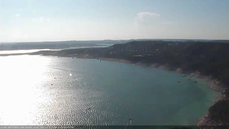 Lake Travis webcam, June 10, 2023 6:00 PM CT