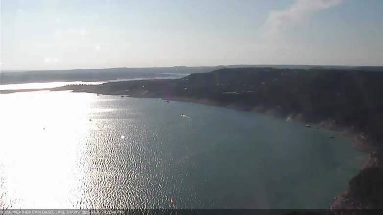 Lake Travis webcam, June 10, 2023 6:25 PM CT