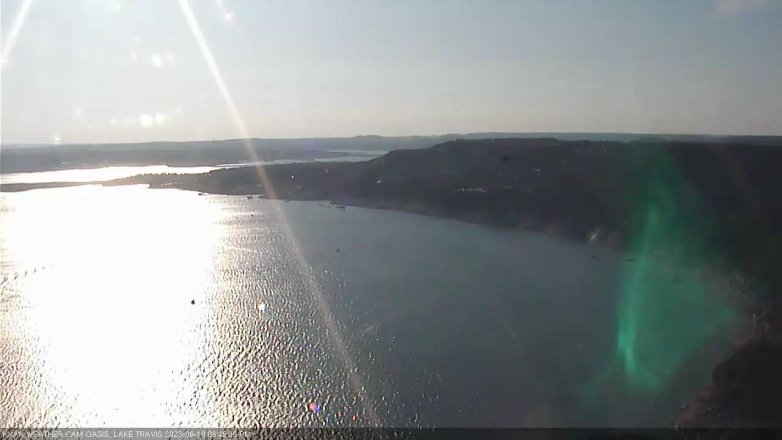 Lake Travis webcam, June 10, 2023 6:45 PM CT
