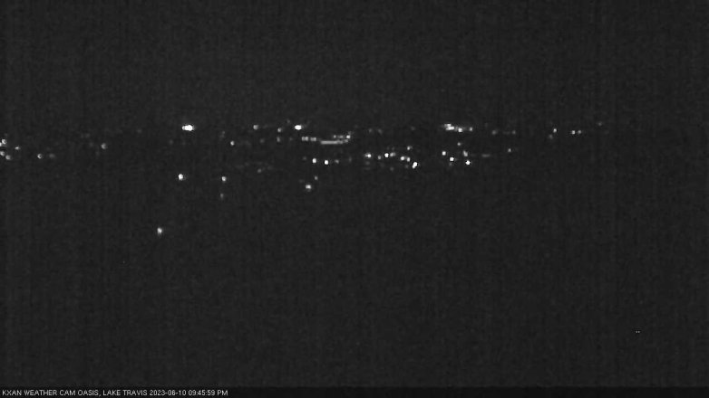 Lake Travis webcam, June 10, 2023 9:45 PM CT