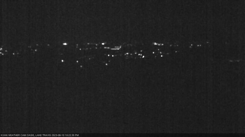Lake Travis webcam, June 10, 2023 10:25 PM CT
