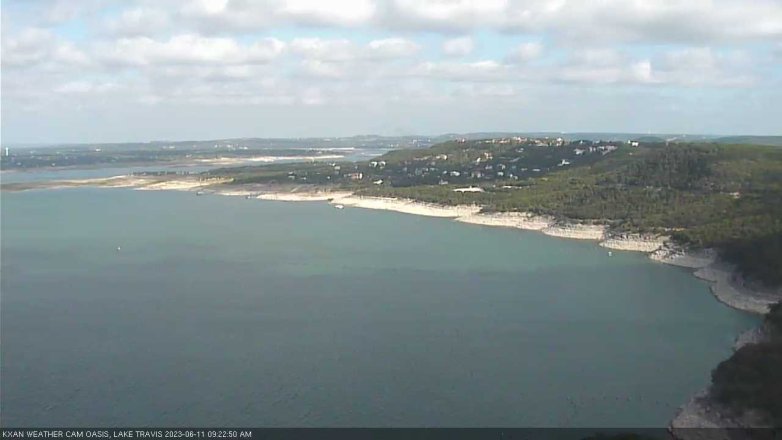 Lake Travis webcam, June 11, 2023 9:25 AM CT