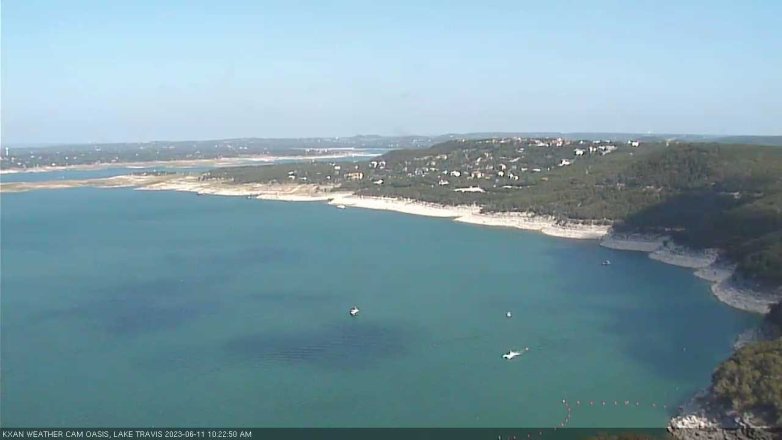 Lake Travis webcam, June 11, 2023 10:25 AM CT