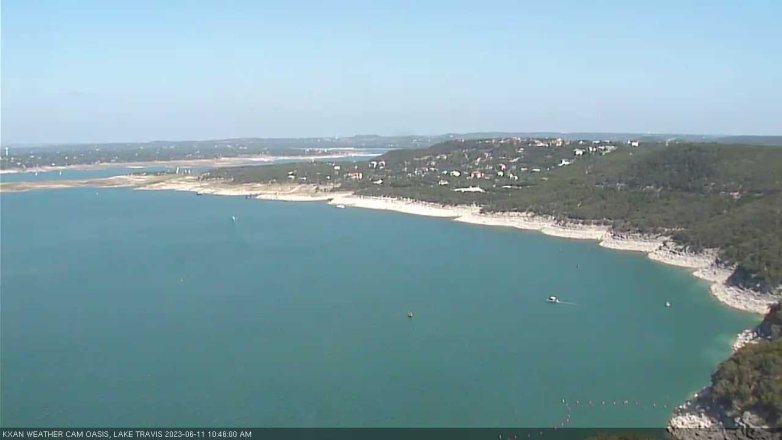 Lake Travis webcam, June 11, 2023 10:45 AM CT