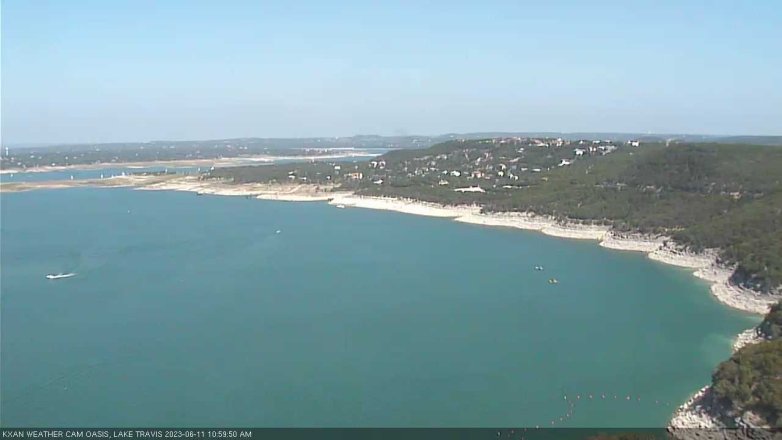 Lake Travis webcam, June 11, 2023 11:00 AM CT