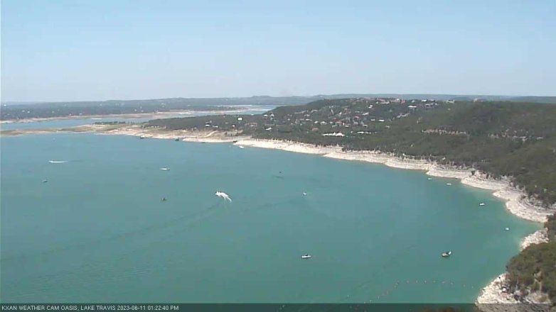 Lake Travis webcam, June 11, 2023 1:25 PM CT
