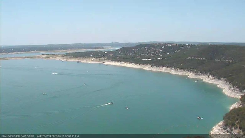 Lake Travis webcam, June 11, 2023 2:00 PM CT