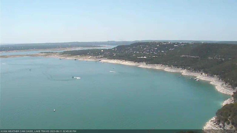 Lake Travis webcam, June 11, 2023 2:45 PM CT