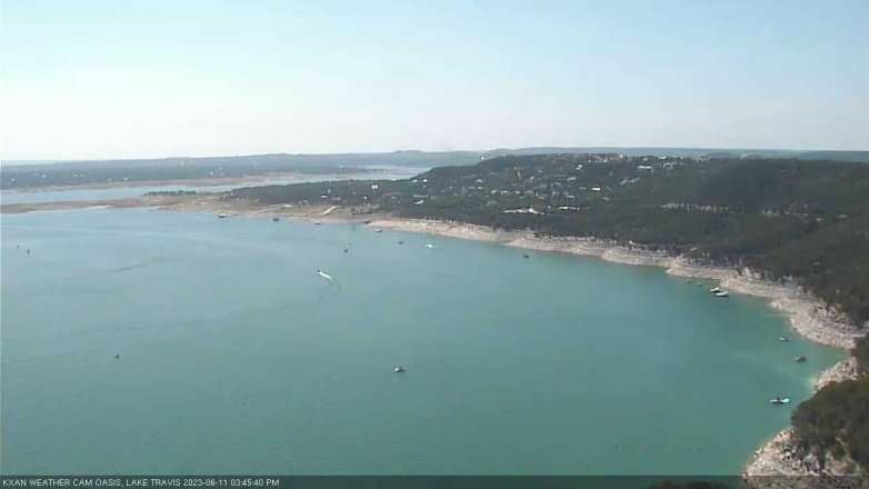 Lake Travis webcam, June 11, 2023 3:45 PM CT