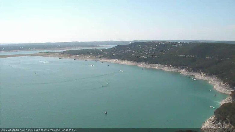 Lake Travis webcam, June 11, 2023 4:00 PM CT