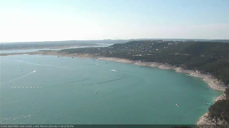 Lake Travis webcam, June 11, 2023 4:25 PM CT