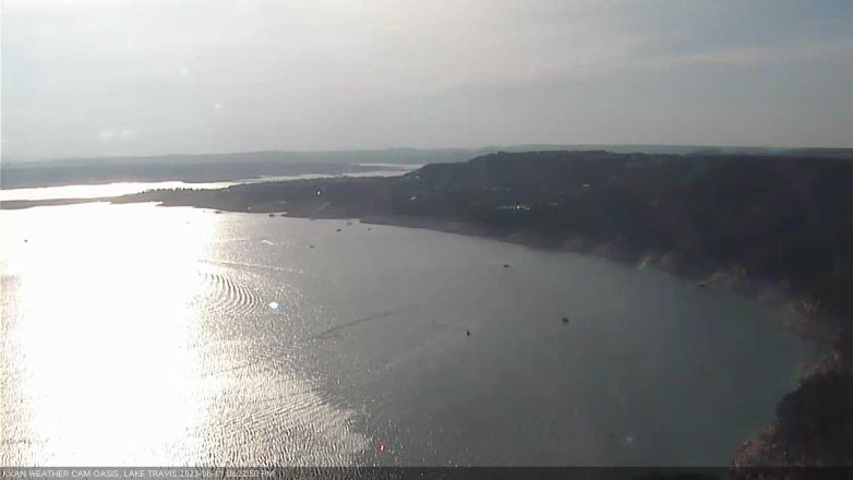 Lake Travis webcam, June 11, 2023 6:25 PM CT
