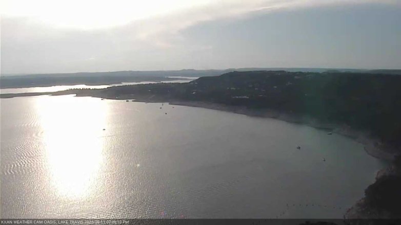 Lake Travis webcam, June 11, 2023 7:00 PM CT
