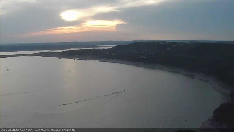 Lake Travis webcam, June 11, 2023 8:00 PM CT