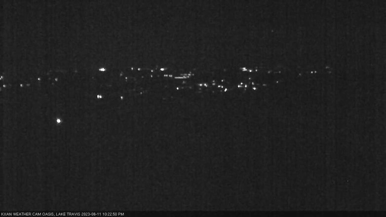 Lake Travis webcam, June 11, 2023 10:25 PM CT
