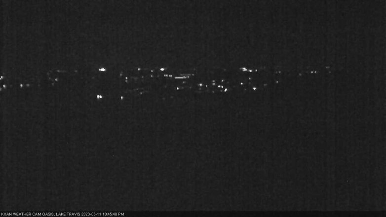 Lake Travis webcam, June 11, 2023 10:45 PM CT