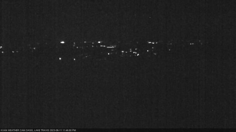 Lake Travis webcam, June 11, 2023 11:45 PM CT