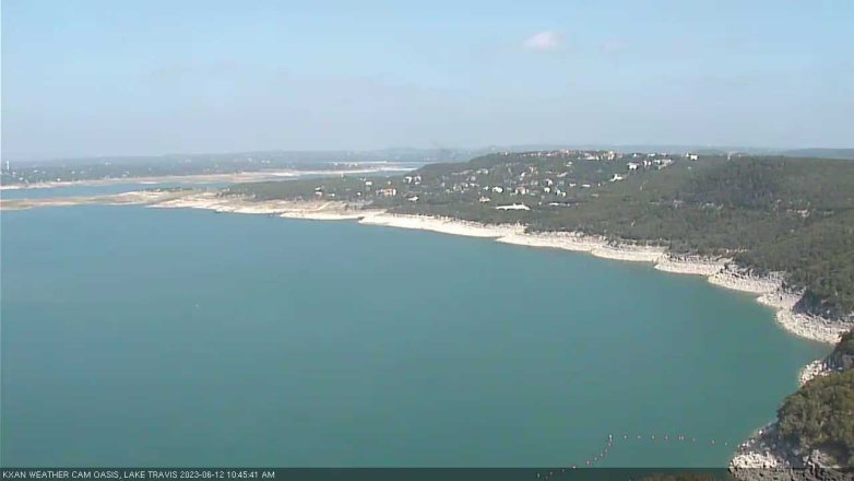 Lake Travis webcam, June 12, 2023 10:45 AM CT