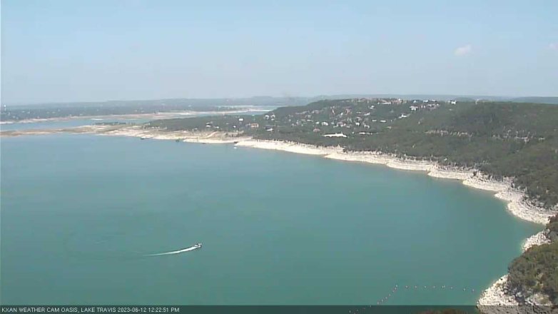 Lake Travis webcam, June 12, 2023 12:25 PM CT