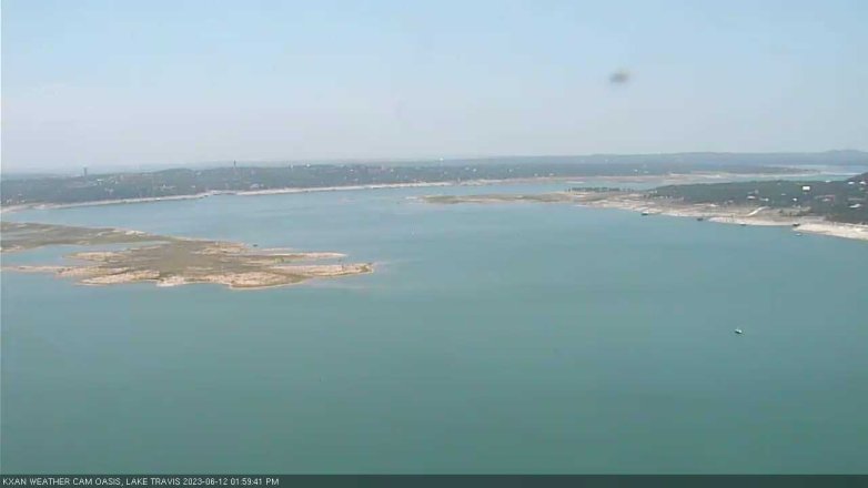 Lake Travis webcam, June 12, 2023 2:00 PM CT