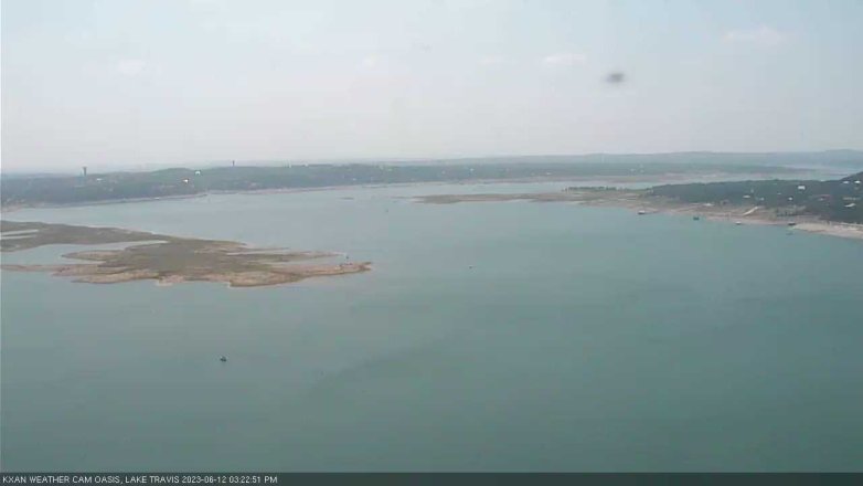 Lake Travis webcam, June 12, 2023 3:25 PM CT