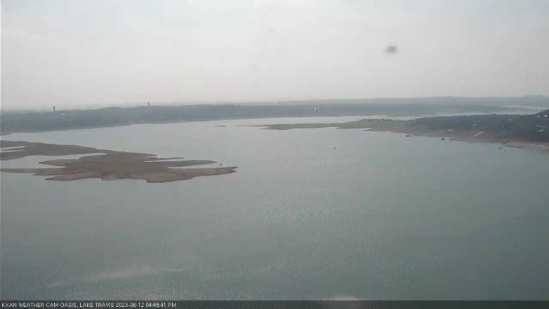 Lake Travis webcam, June 12, 2023 4:45 PM CT