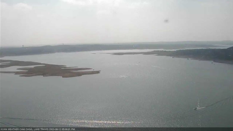 Lake Travis webcam, June 12, 2023 5:00 PM CT