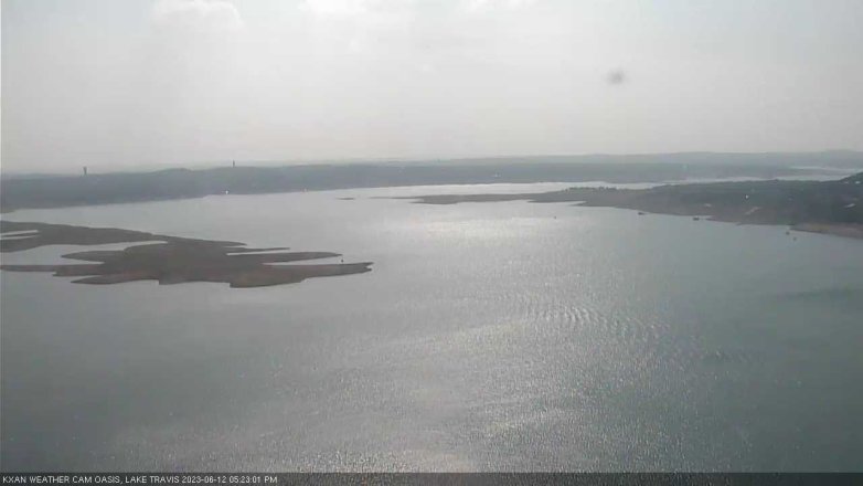 Lake Travis webcam, June 12, 2023 5:25 PM CT