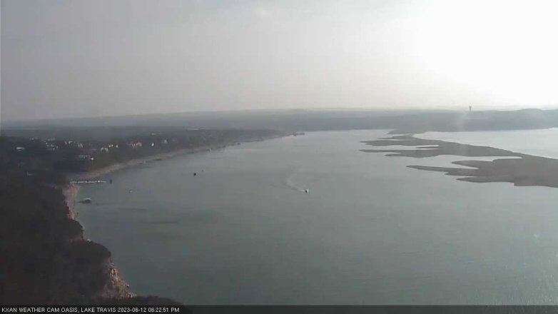 Lake Travis webcam, June 12, 2023 6:25 PM CT
