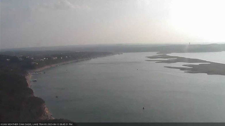 Lake Travis webcam, June 12, 2023 6:45 PM CT