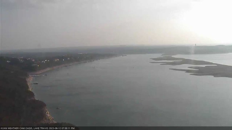 Lake Travis webcam, June 12, 2023 7:00 PM CT