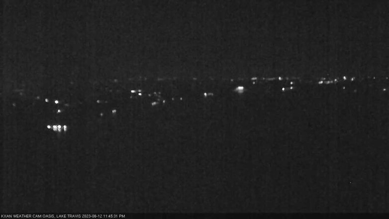 Lake Travis webcam, June 12, 2023 11:45 PM CT