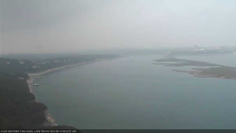Lake Travis webcam, June 13, 2023 9:25 AM CT
